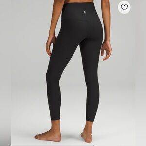 Lululemon align high-rise robbed pant 25” size 14